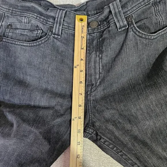 Levi’s 511 Black Slim Jeans 33x32 Mens Rear Zip Pockets - Picture 9 of 10